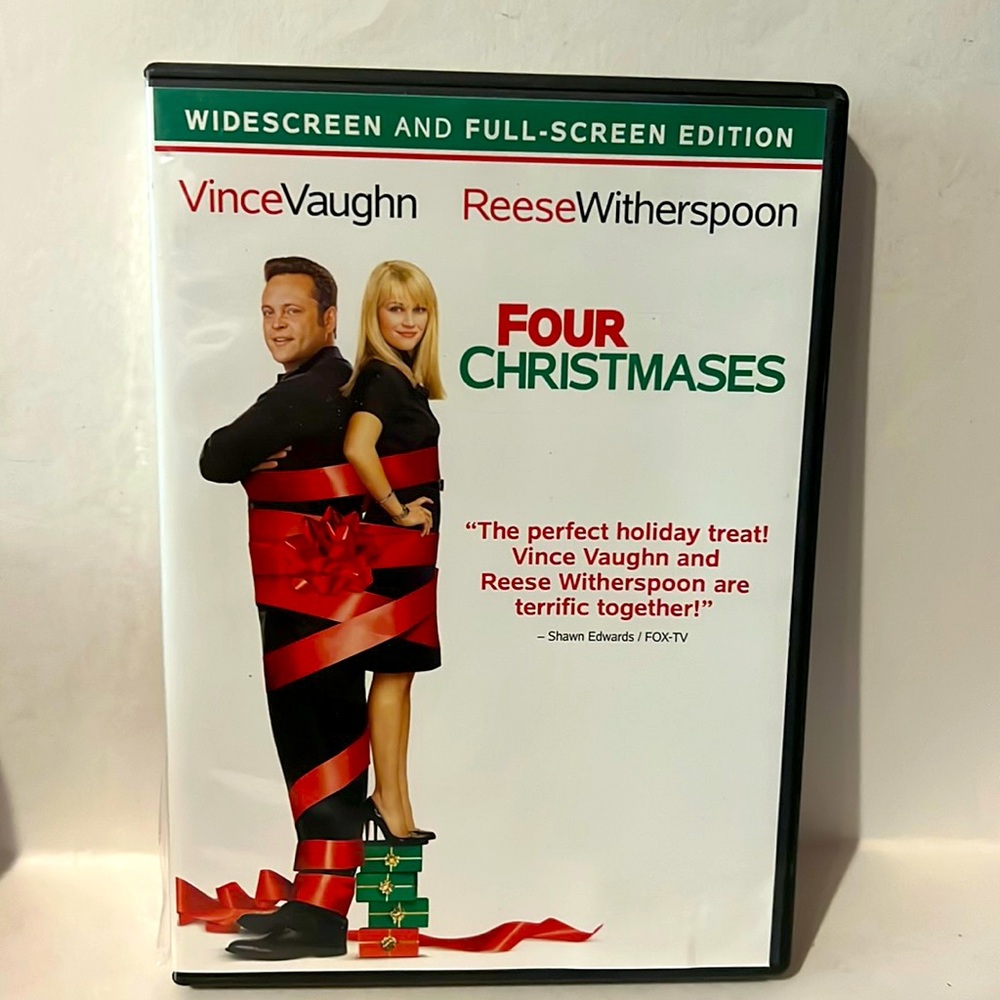 Four Christmases (DVD, 2008) Vince Vaughn Reese Witherspoon